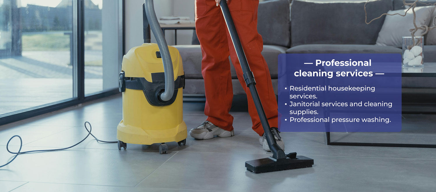 Professional cleaning services